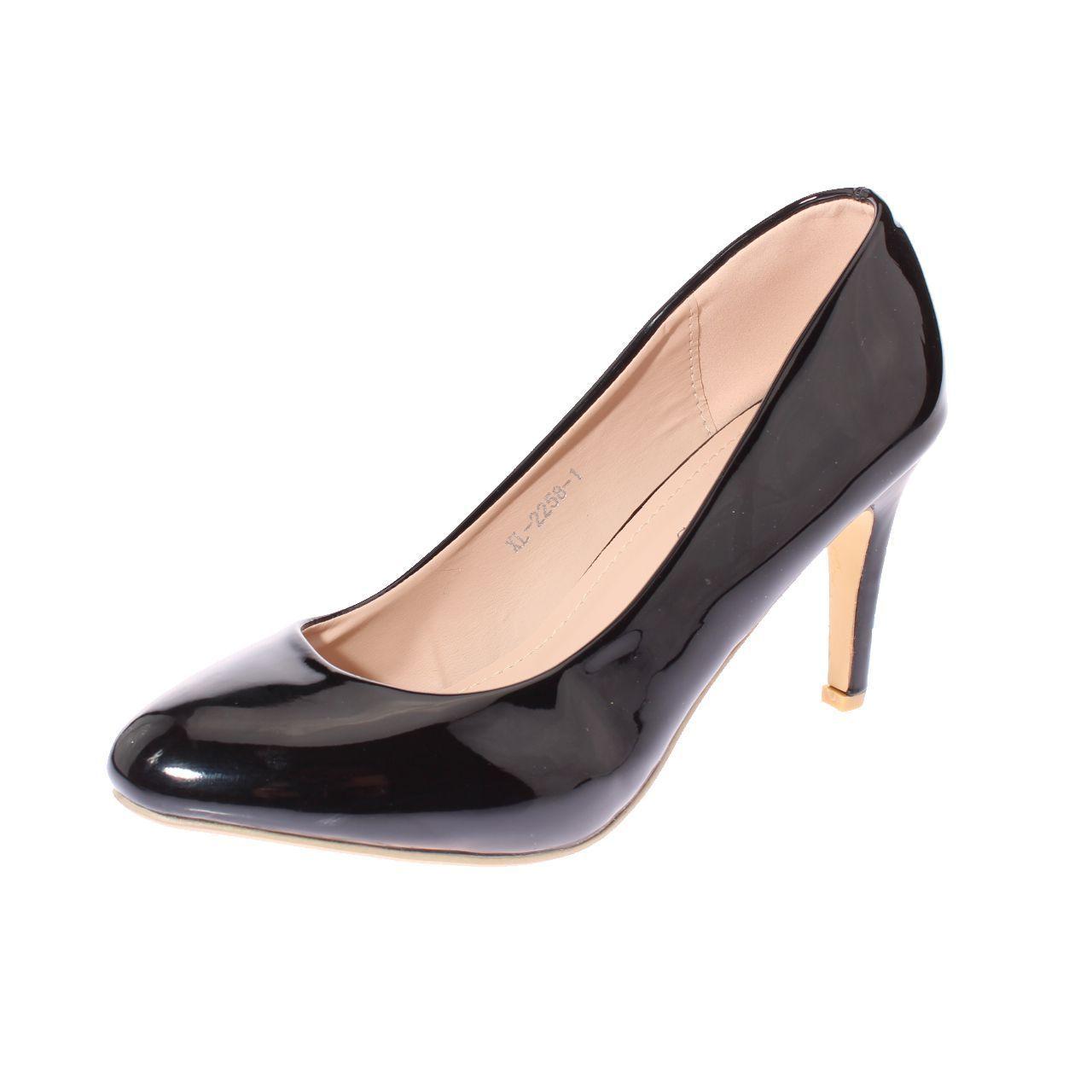Zapato Negro Vía Franca Mujer-0
