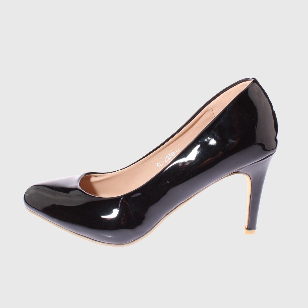 Zapato Negro Vía Franca Mujer-1