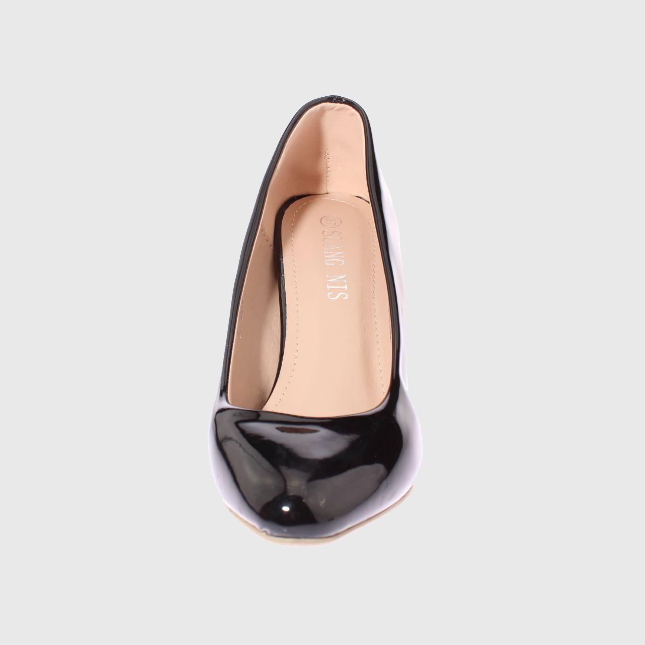 Zapato Negro Vía Franca Mujer-2