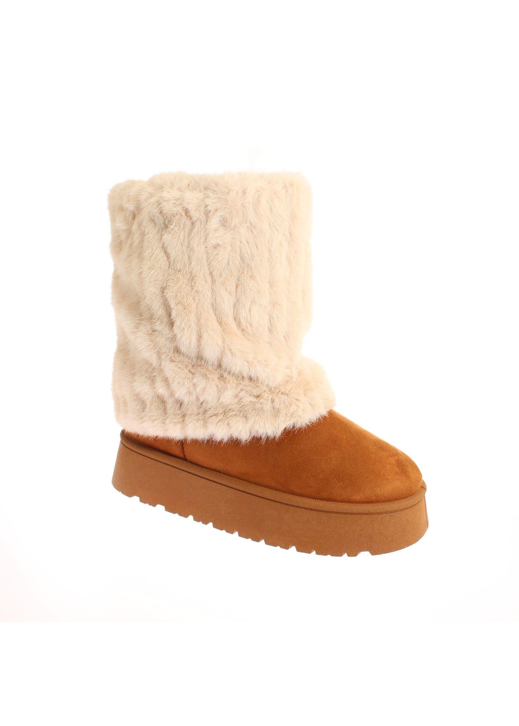 Bota Invernal Café Vía Franca Mujer Art: 5b1820BROWN-0