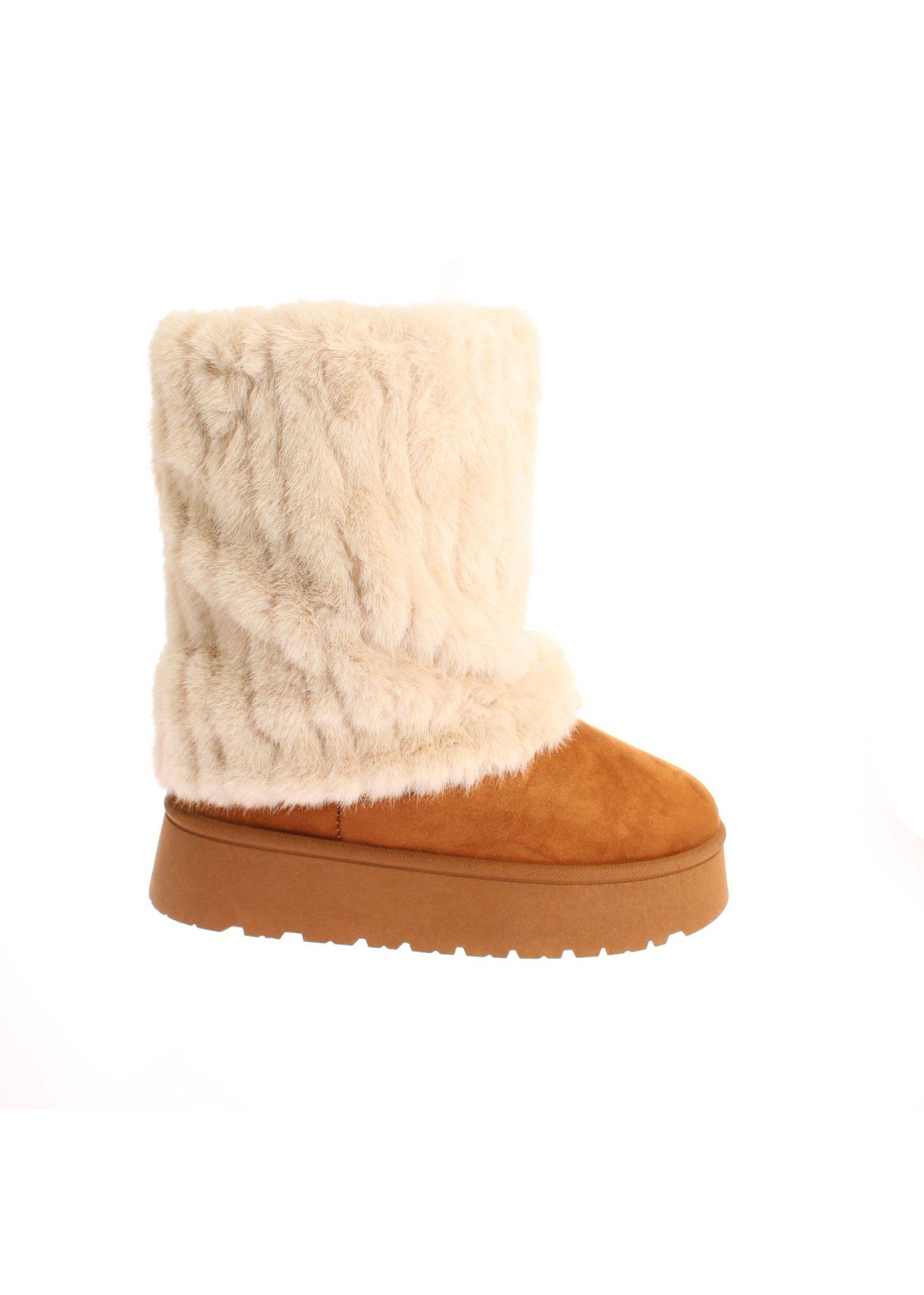 Bota Invernal Café Vía Franca Mujer Art: 5b1820BROWN-1