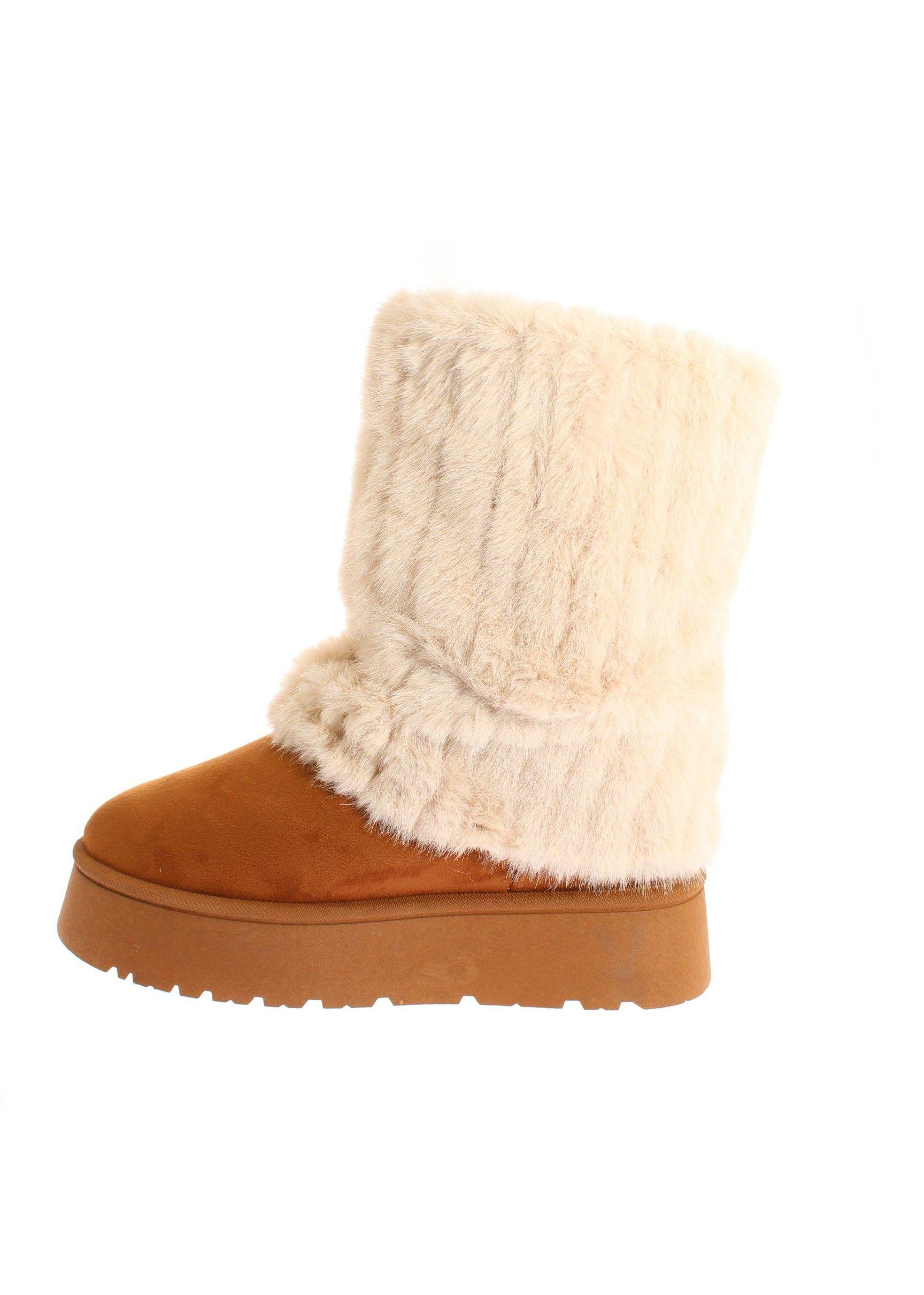 Bota Invernal Café Vía Franca Mujer Art: 5b1820BROWN-3