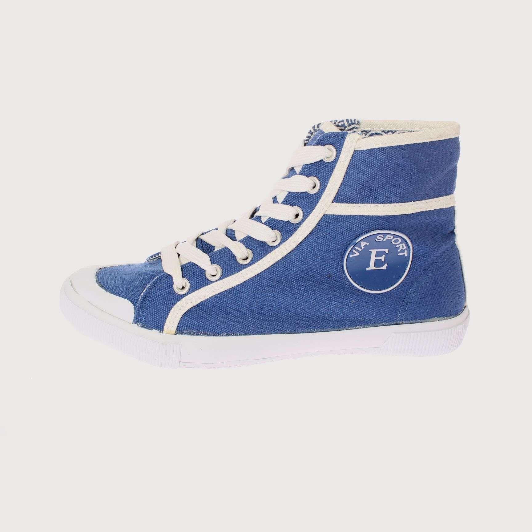 Zapatilla Azul Vía Franca Mujer Art: 5RC28007BLUE-1