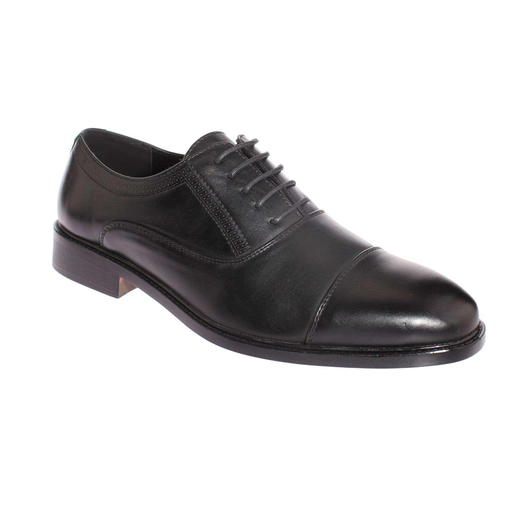 Zapato Negro Vía Franca Hombre Art: 8L808BLACK-0