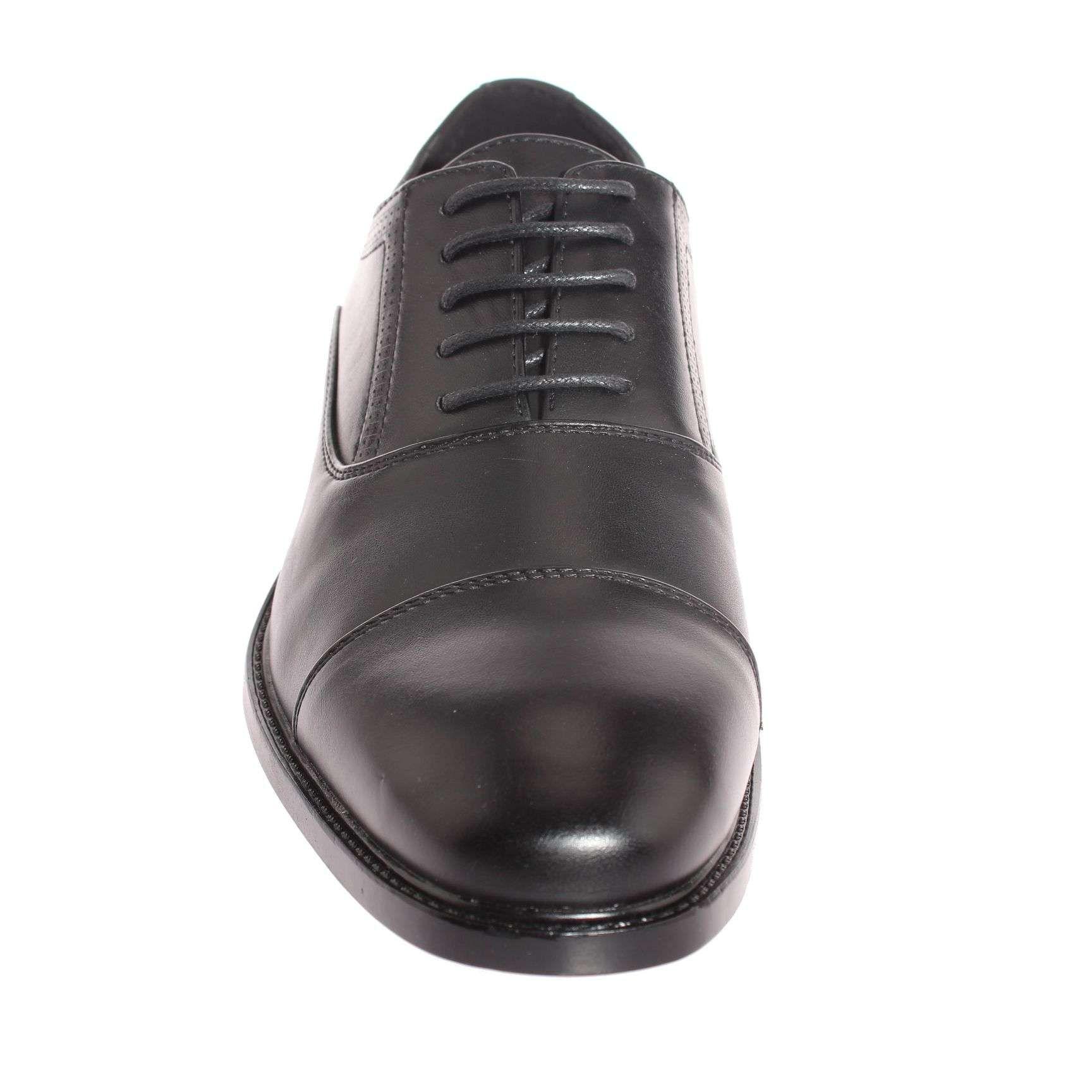Zapato Negro Vía Franca Hombre Art: 8L808BLACK-2