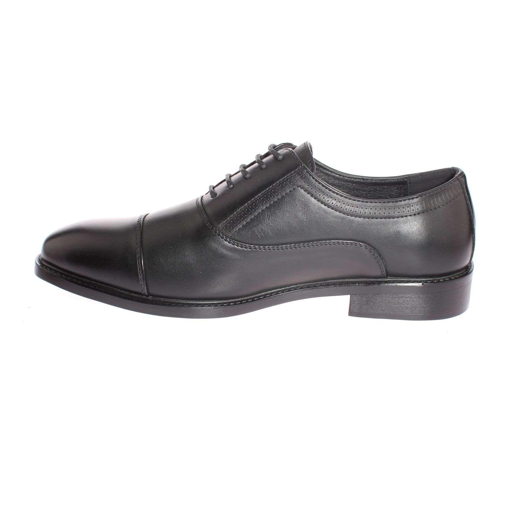 Zapato Negro Vía Franca Hombre Art: 8L808BLACK-3