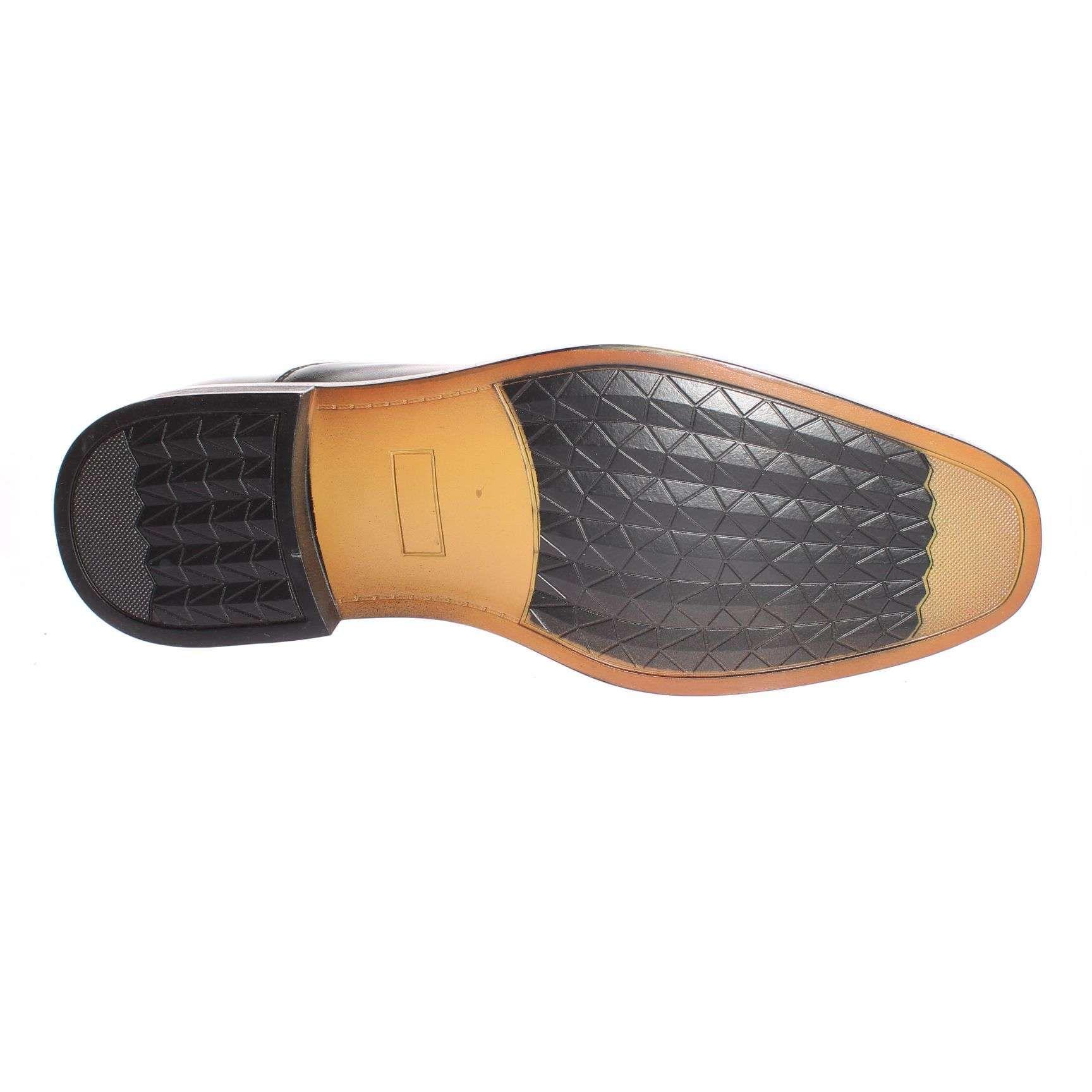 Zapato Negro Vía Franca Hombre Art: 8L808BLACK-4