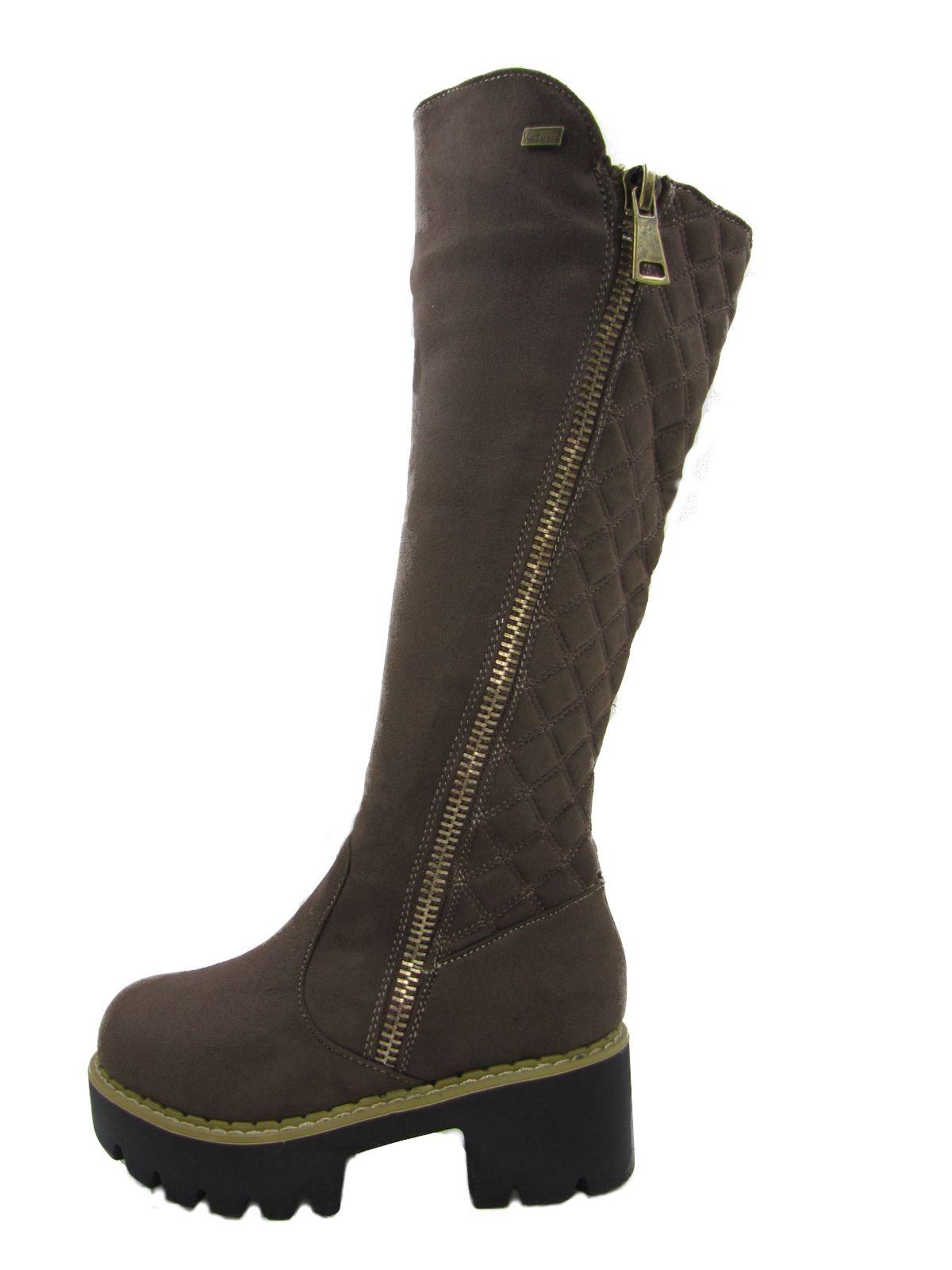 Bota Gris Vía Franca Niña Art: 3NI815TAUPE-0
