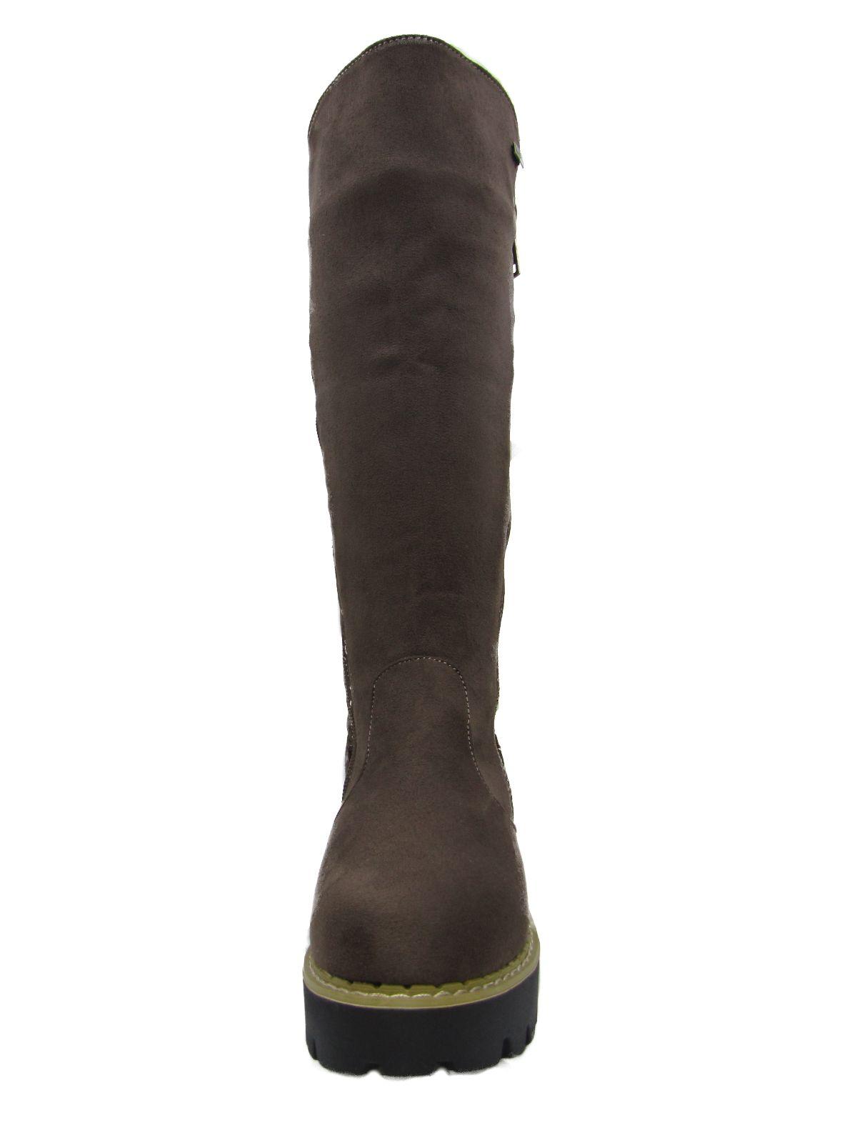 Bota Gris Vía Franca Niña Art: 3NI815TAUPE-1