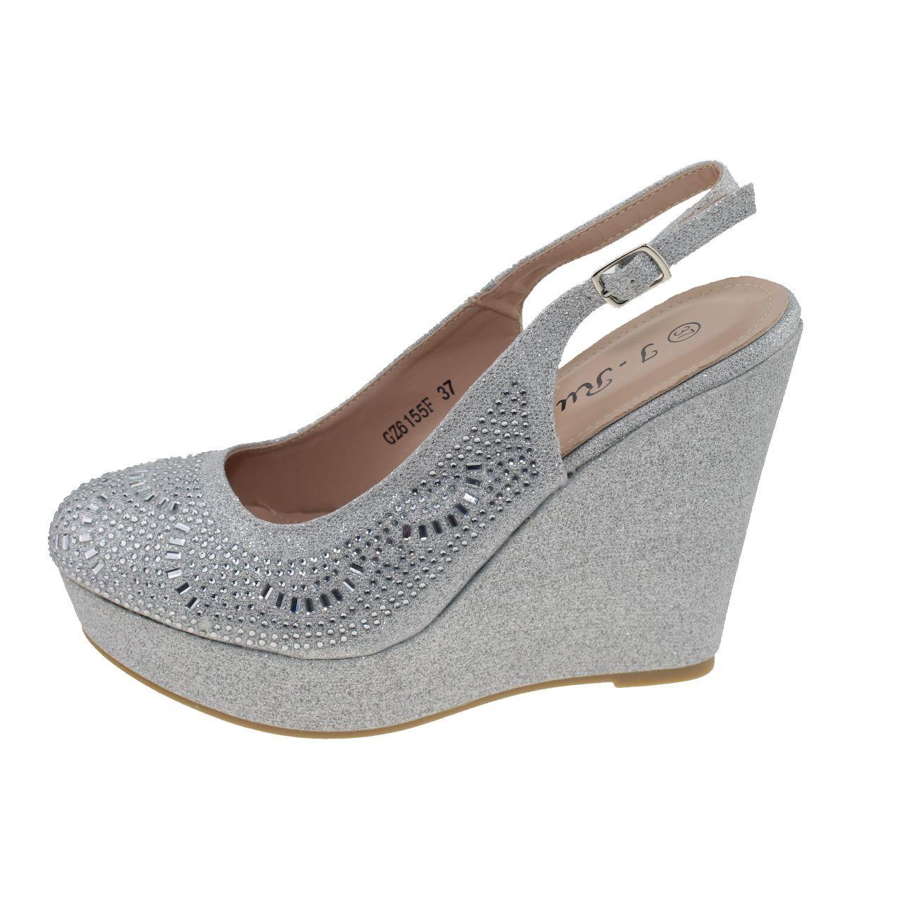 Zapato Plata Vía Franca Mujer.-3