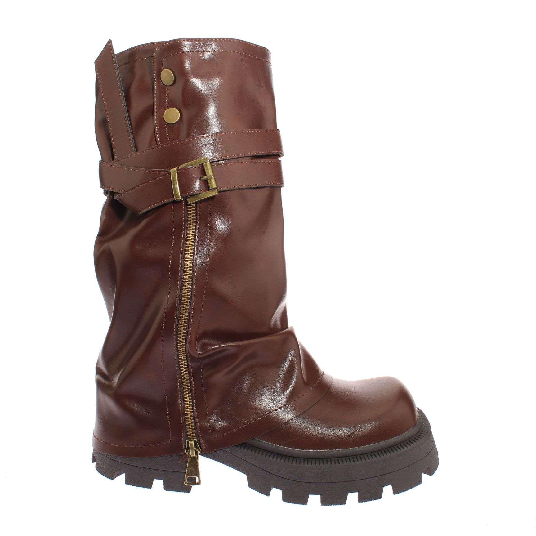 Bota Chocolate Vía Franca Mujer Art: 5XZN214BCOFFEE-1