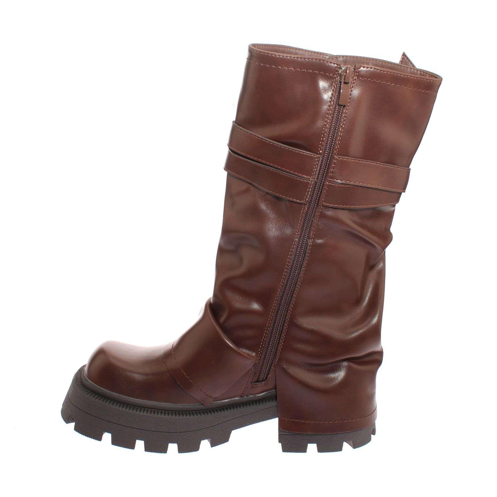 Bota Chocolate Vía Franca Mujer Art: 5XZN214BCOFFEE-3