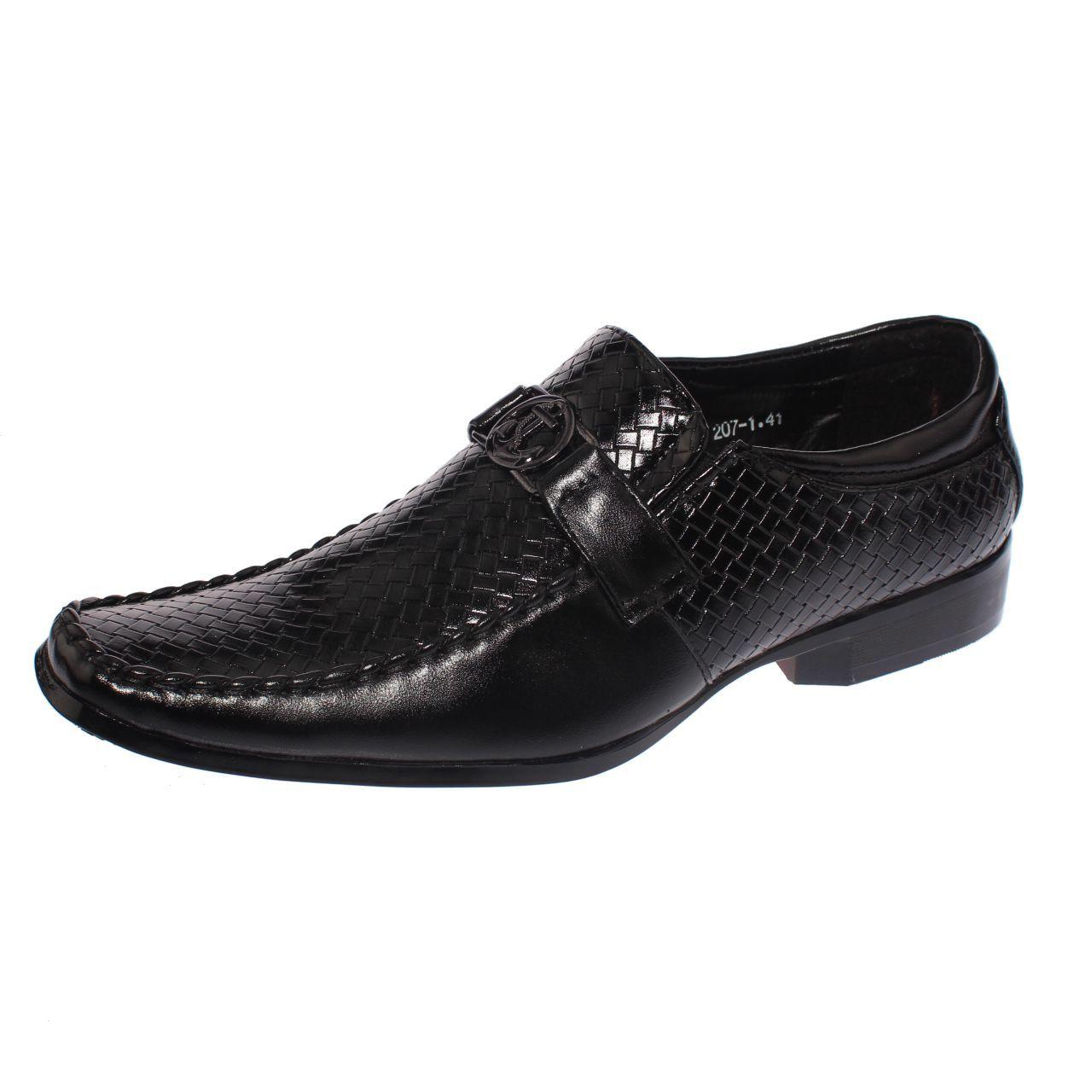 Mocasín Negro Vía Franca Hombre-0