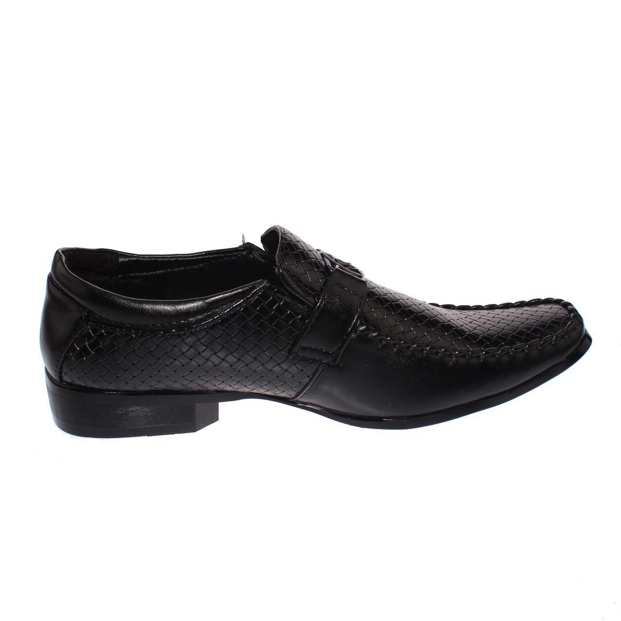 Mocasín Negro Vía Franca Hombre-3