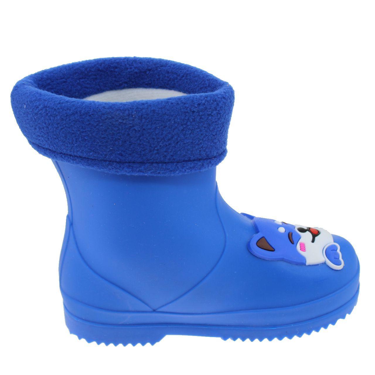 Bota LluVía Azul Vía Franca Niña-1