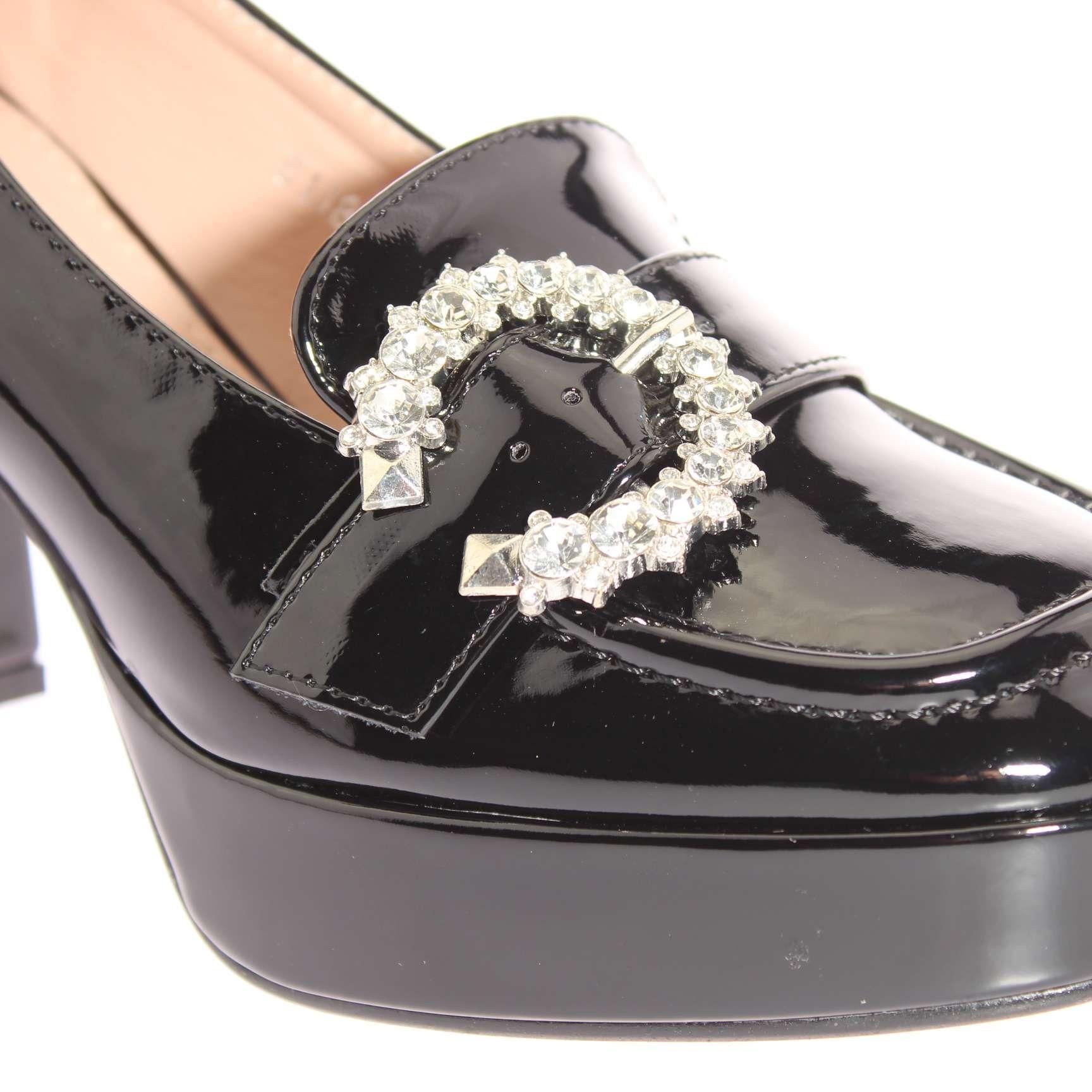 Zapato Negro Vía Franca Mujer Art: 5W118BLACK-4