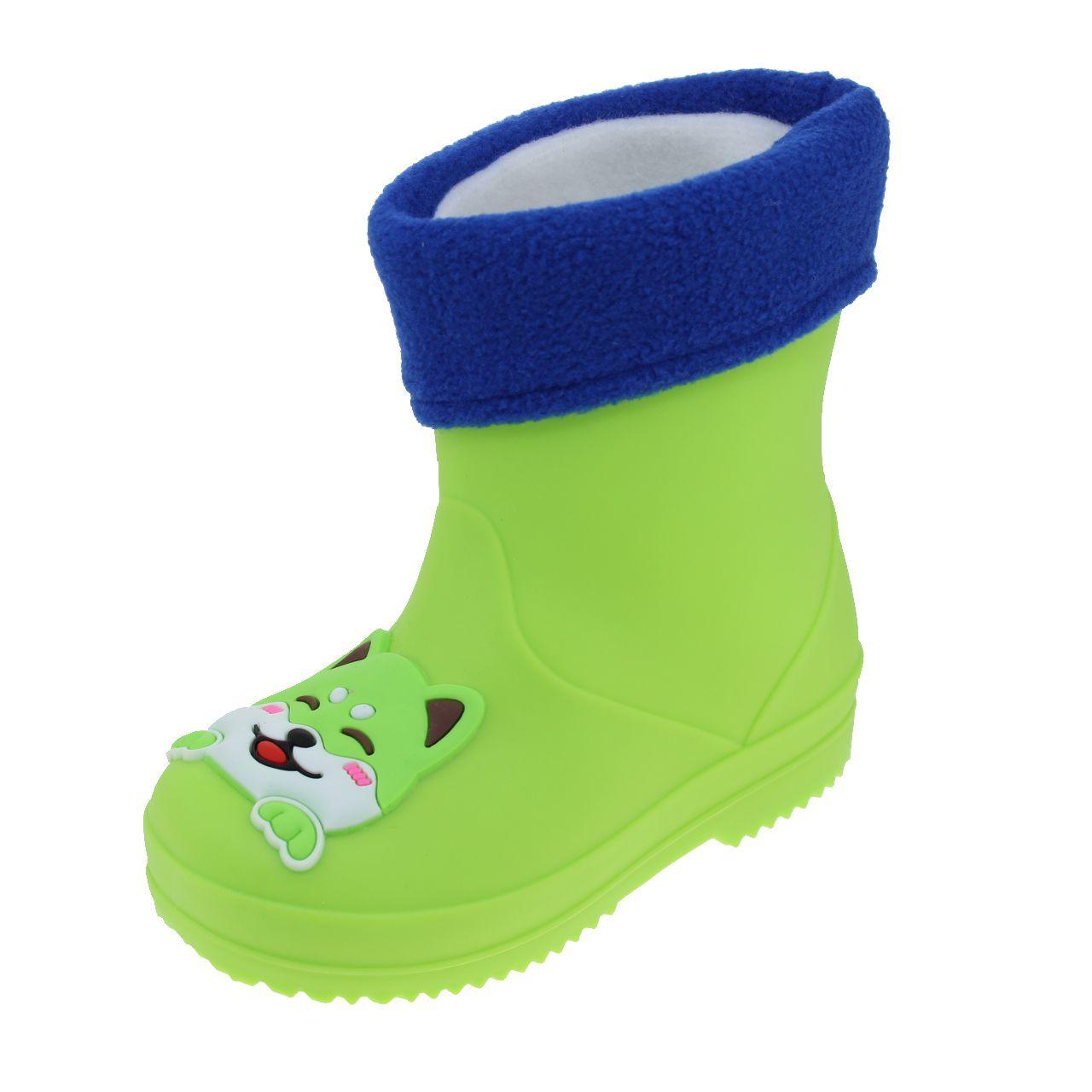Bota LluVía Verde Vía Franca Niña-0