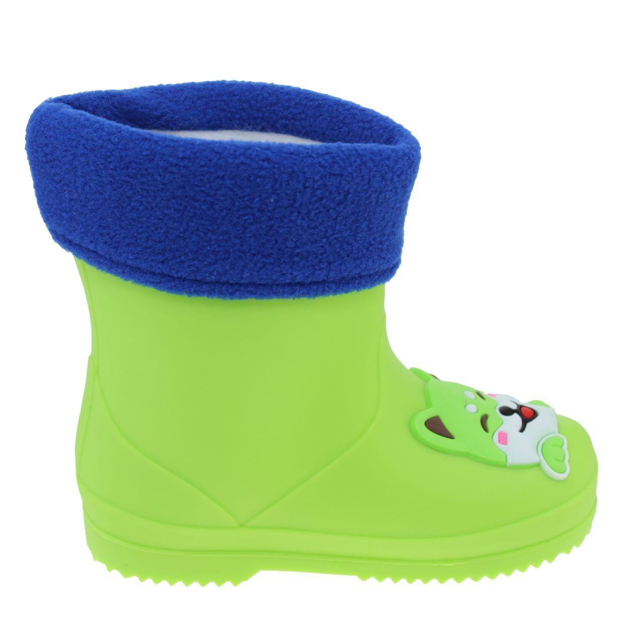 Bota LluVía Verde Vía Franca Niña-1
