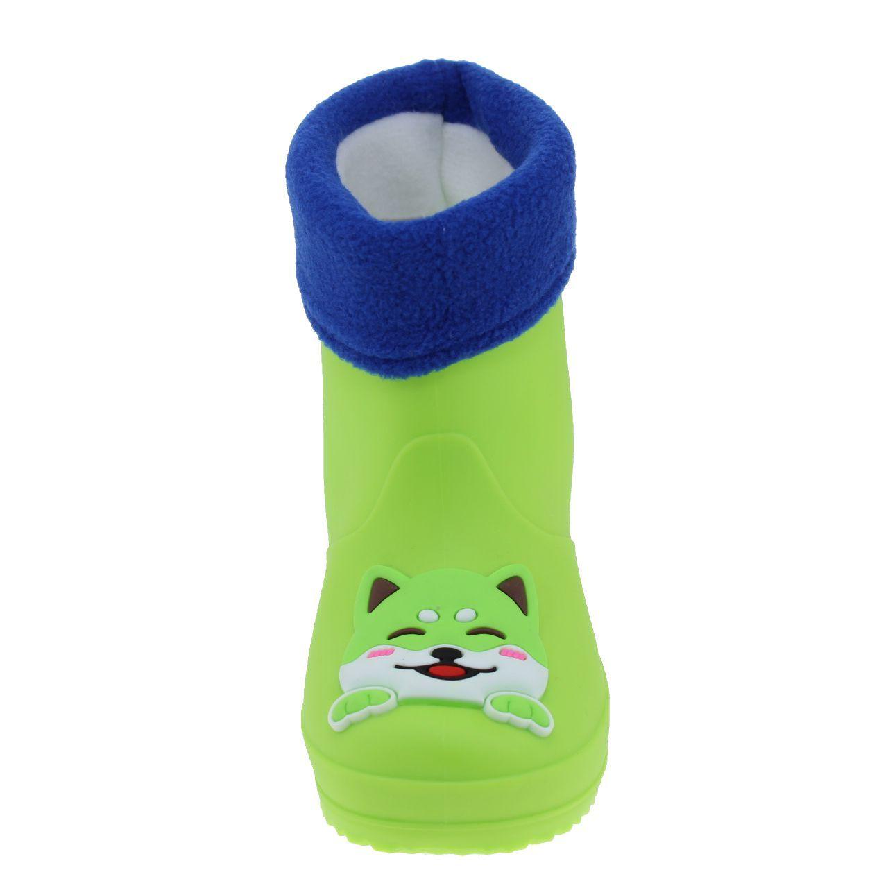 Bota LluVía Verde Vía Franca Niña-3