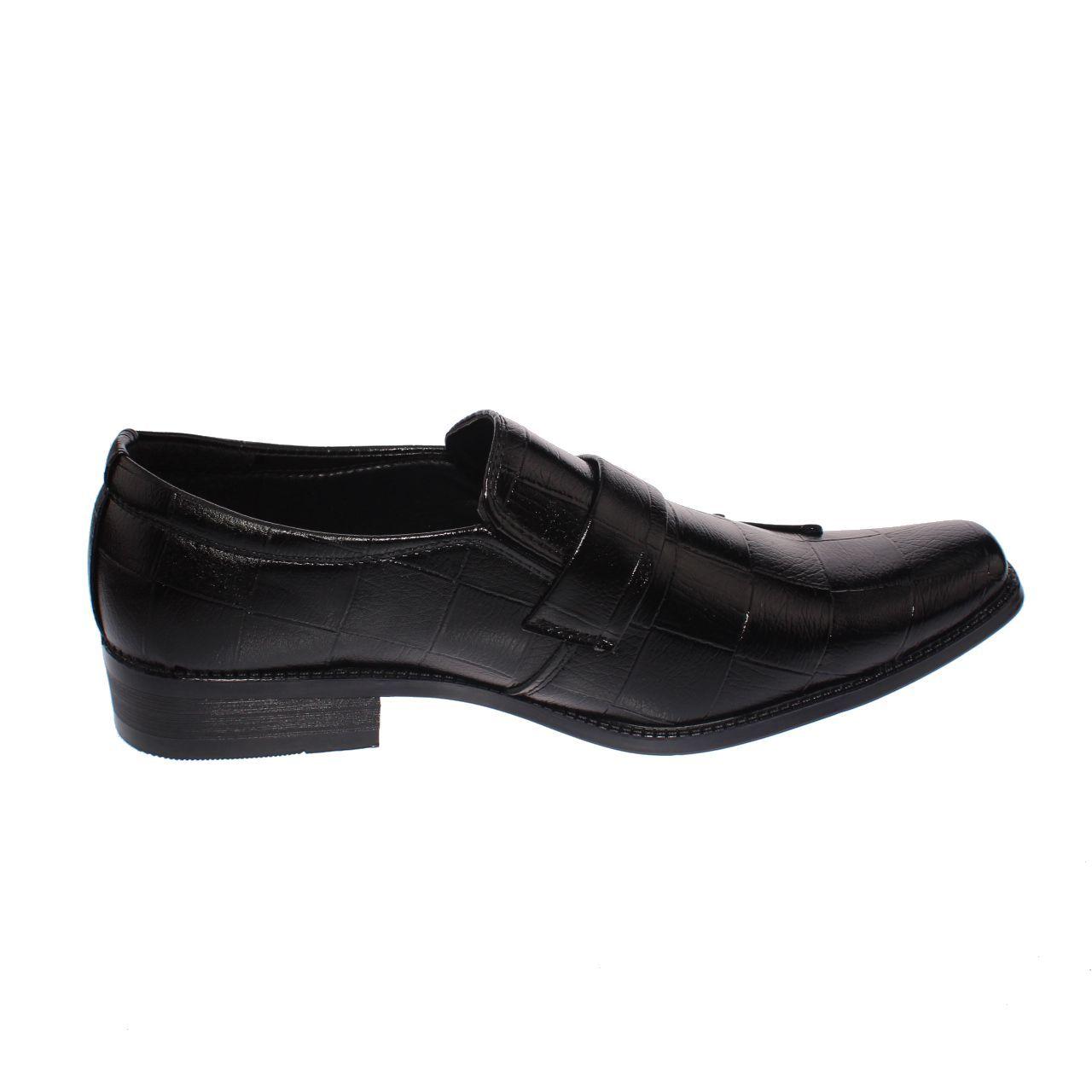 Mocasín Negro Vía Franca Hombre-1