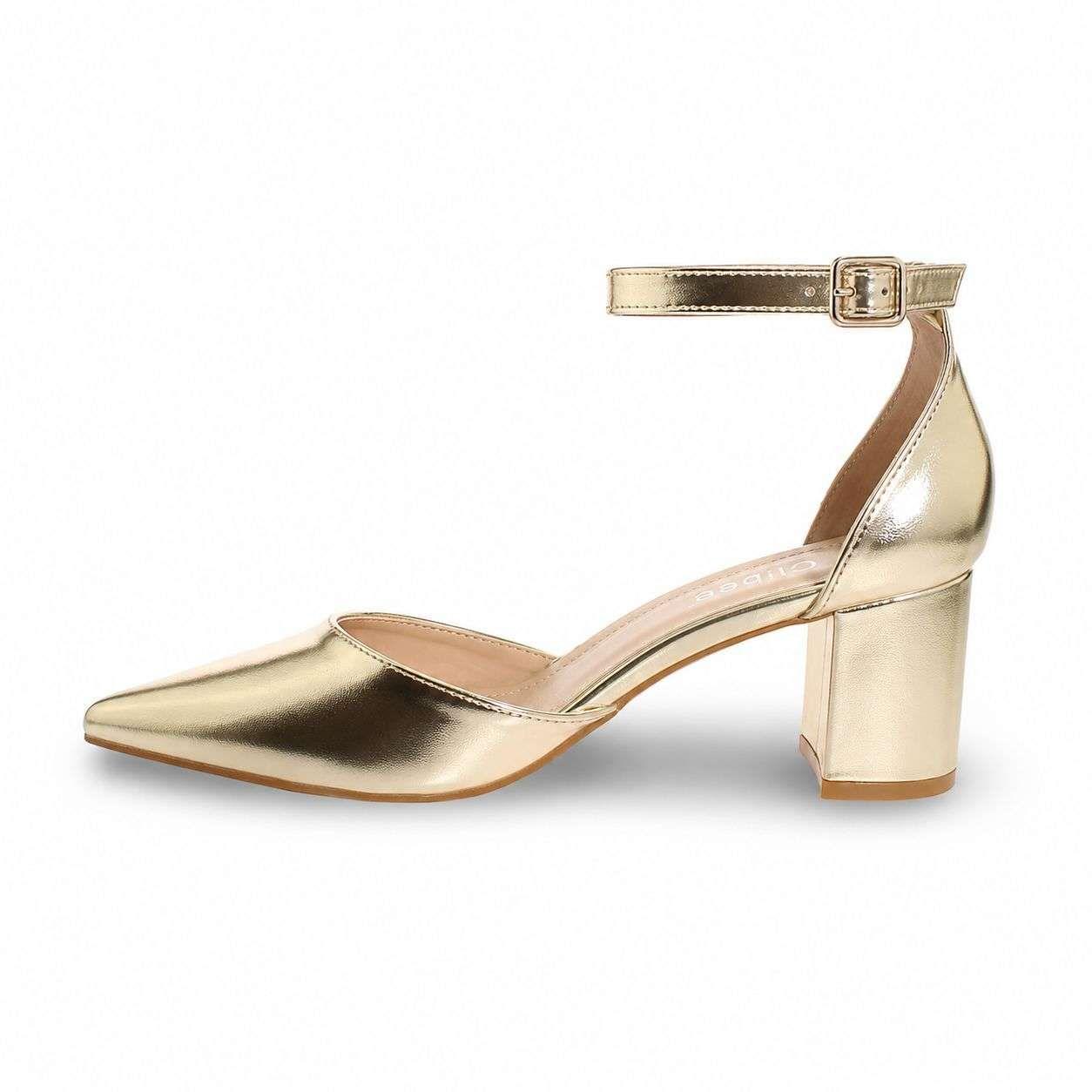 Zapato Dorado Vía Franca Mujer Art: 5W126GOLD-3