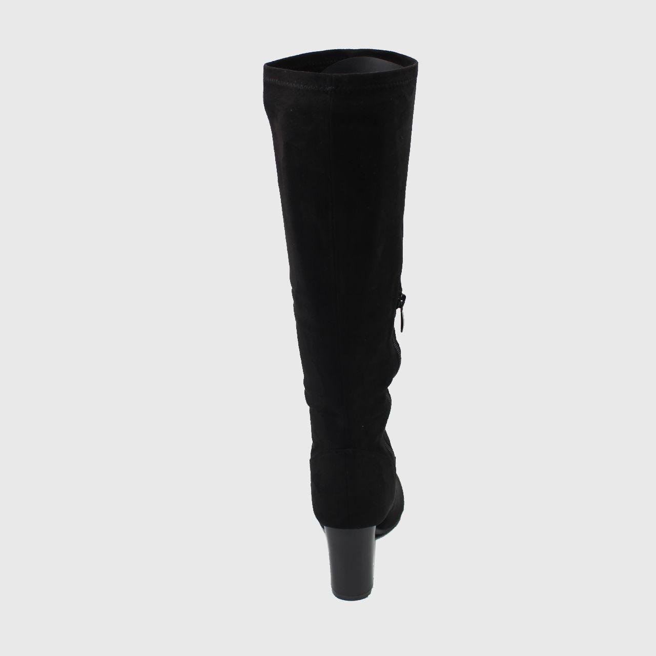Bota Tacón Negro Vía Franca Mujer-6