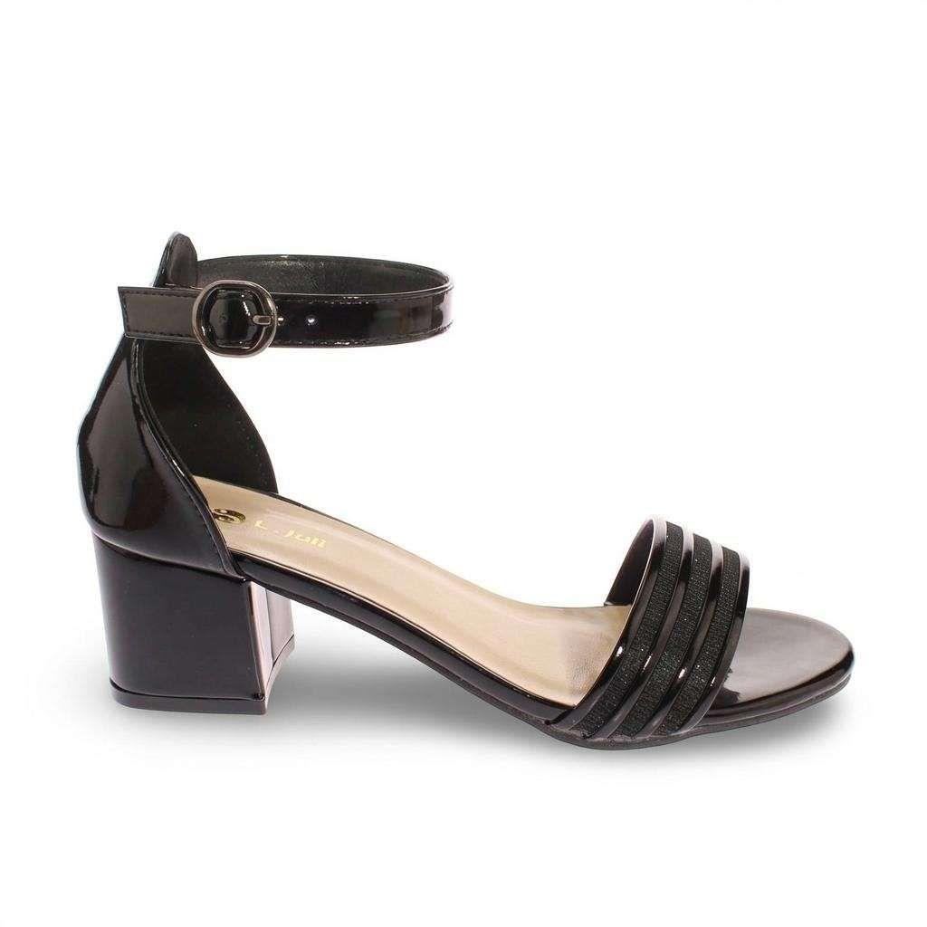 Sandalia Negro Vía Franca Mujer Art: 5S509B2087HBLACK-1