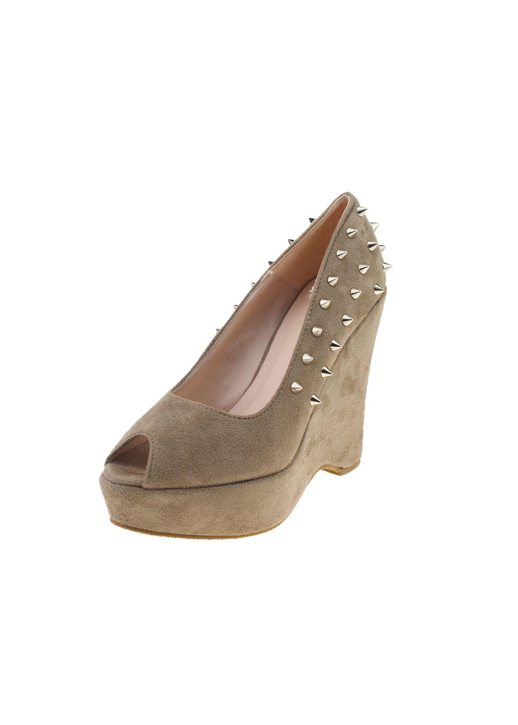 Zapato Casual Para Mujer Color Caqui-1