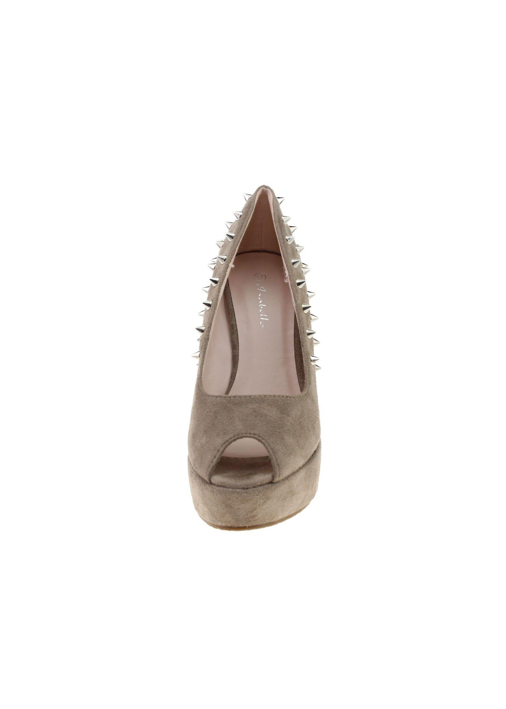 Zapato Casual Para Mujer Color Caqui-2