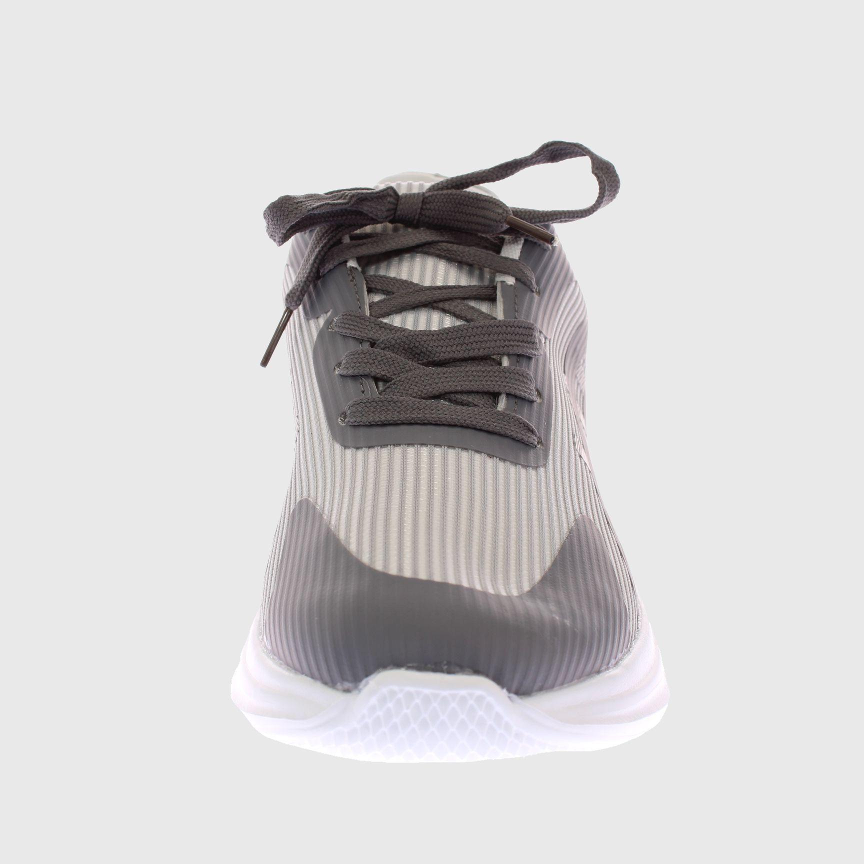 Zapatilla Gris/Blanco Vía Franca Hombre-2