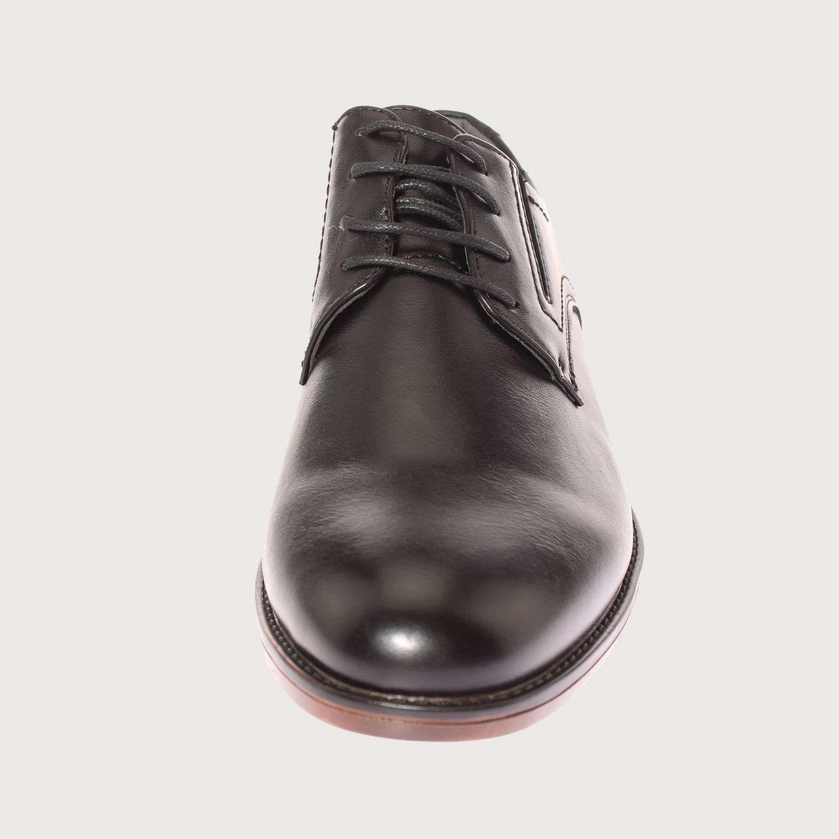 Zapato Negro Vía Franca Hombre Art: 8PLX589ABLACK-2