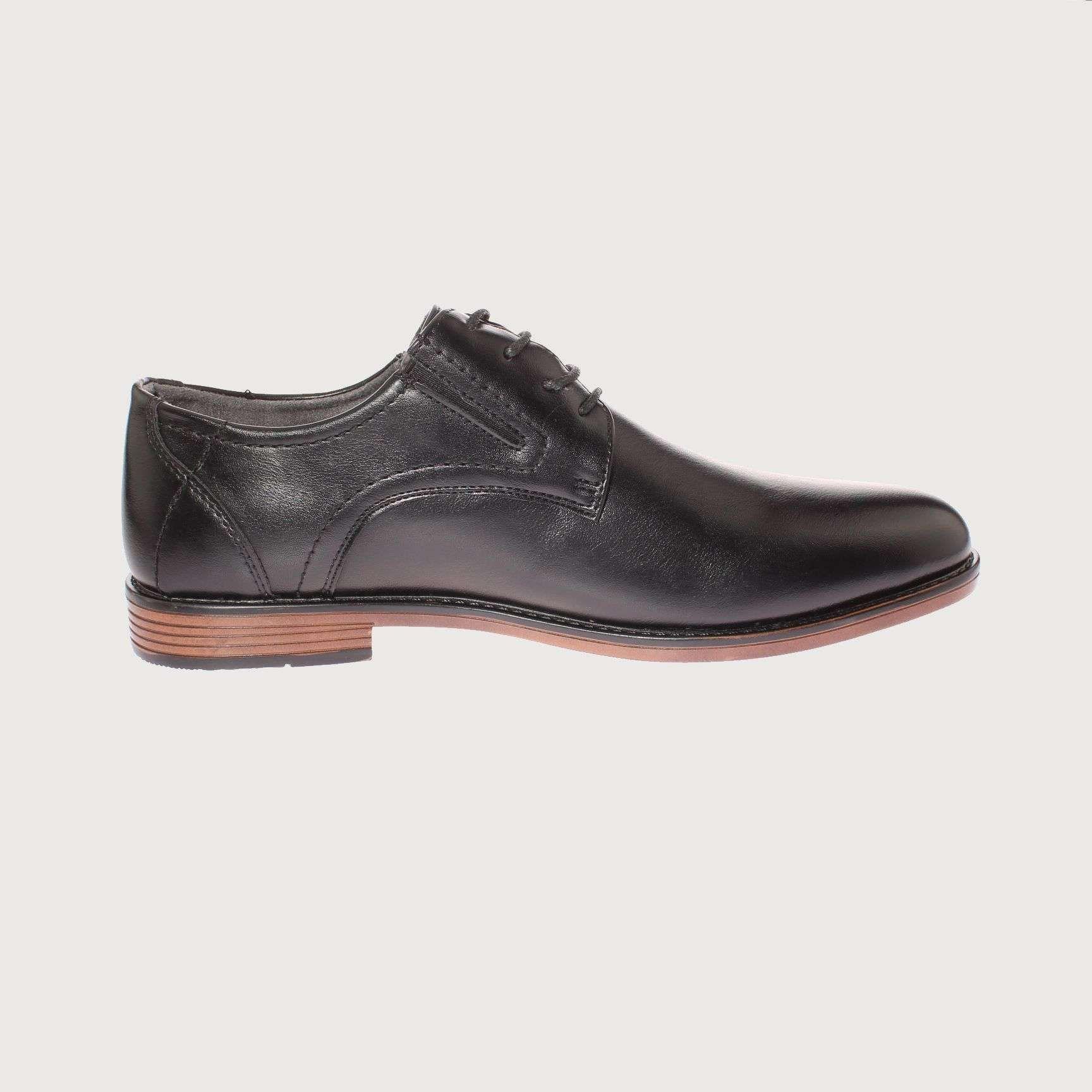 Zapato Negro Vía Franca Hombre Art: 8PLX589ABLACK-3