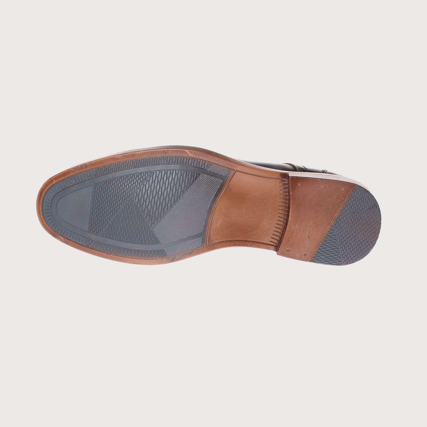 Zapato Negro Vía Franca Hombre Art: 8PLX589ABLACK-4