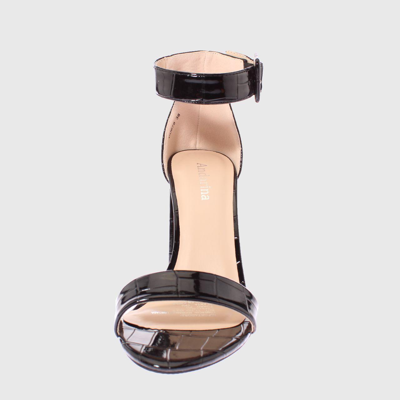 Zapato Fiesta Negro Vía Franca Mujer-2