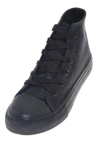 Zapato Escolar Para Niño Color Negro-0