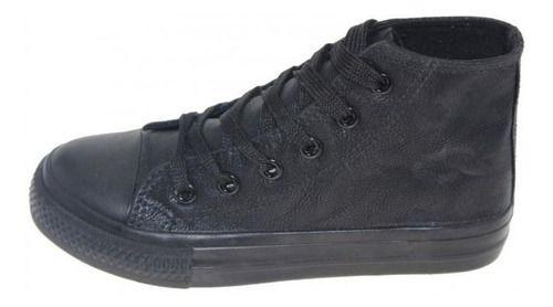 Zapato Escolar Para Niño Color Negro-4