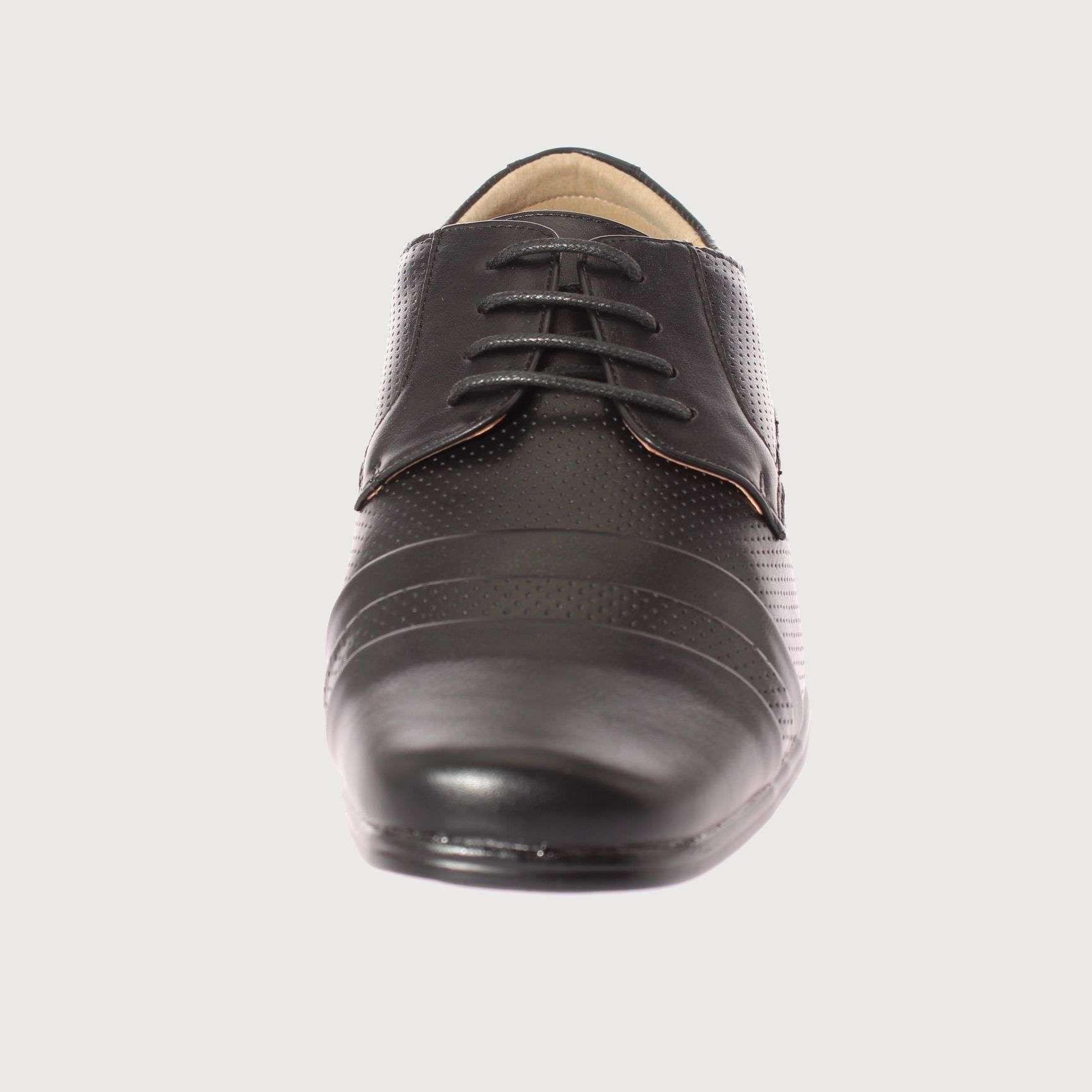 Zapato Negro Vía Franca Hombre Art: 8SRA1BLACK-2