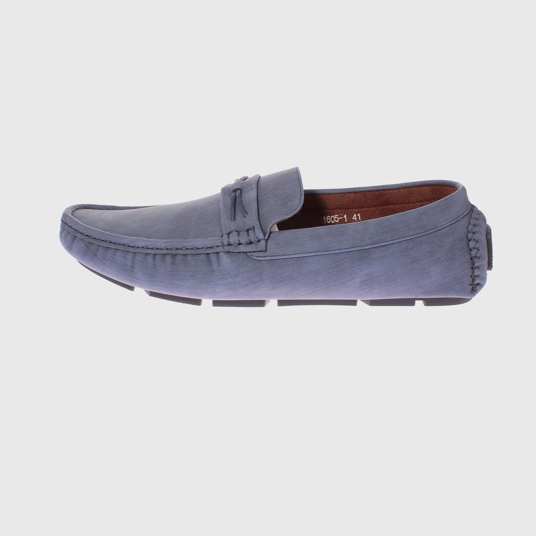 Mocasín Azul Vía Franca Hombre-1