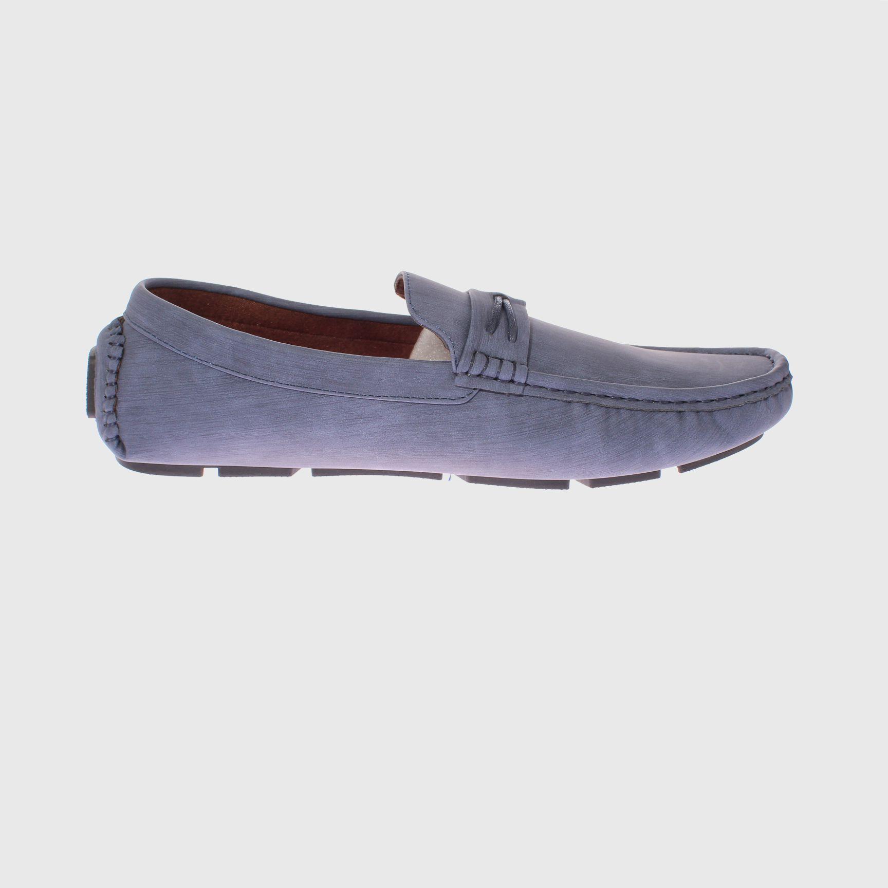 Mocasín Azul Vía Franca Hombre-3