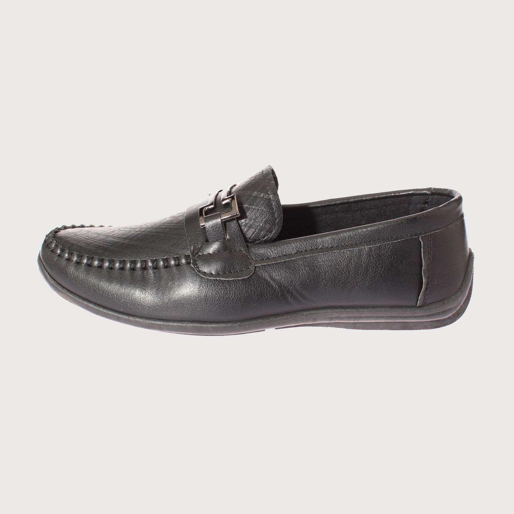 Mocasín Negro Vía Franca Hombre Art: 8S308A0363BLACK-1