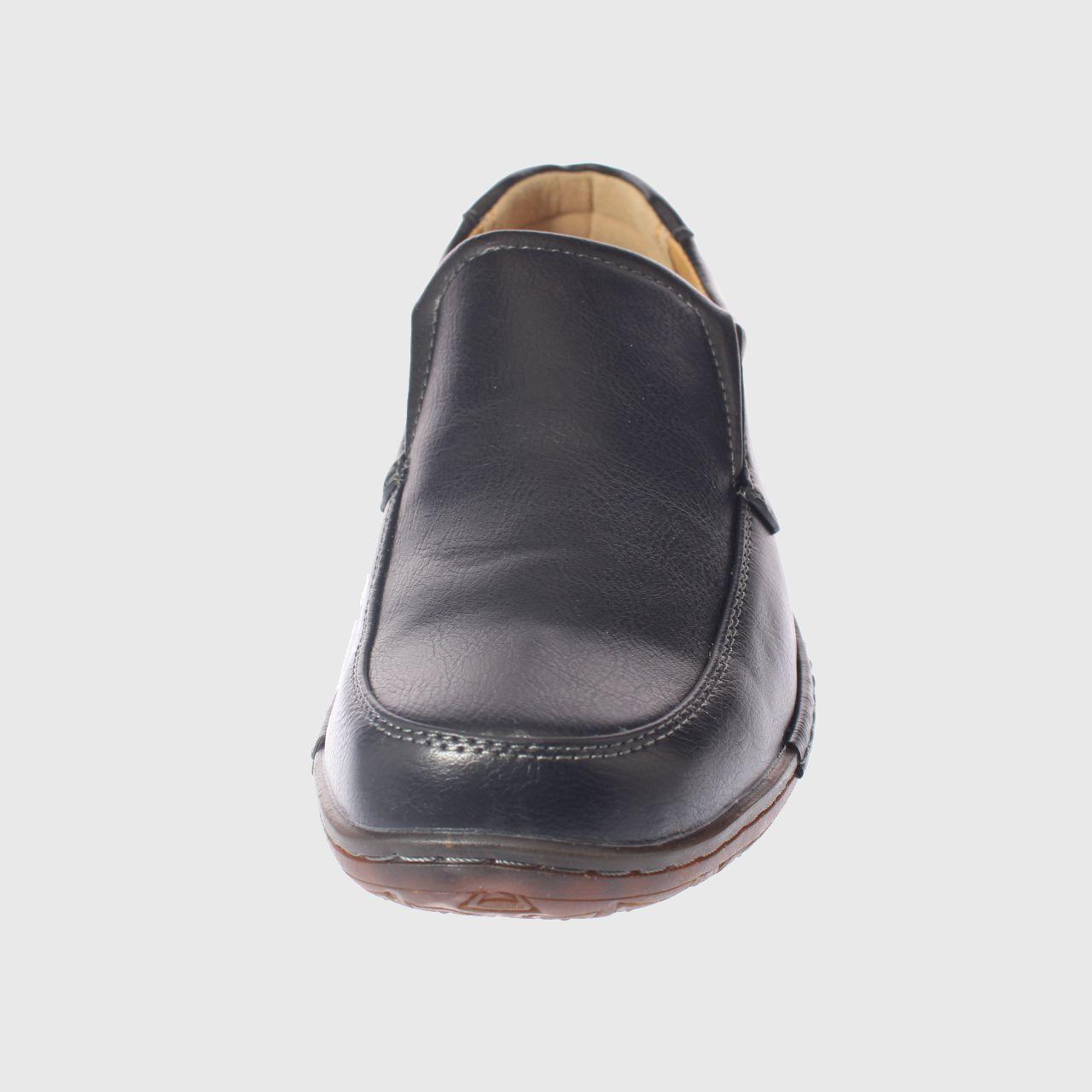 Mocasín Negro Vía Franca Hombre-2