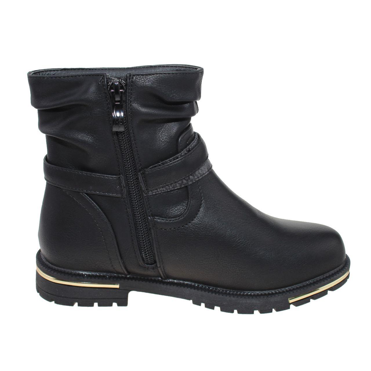 Bota Negro Vía Franca Niña-1