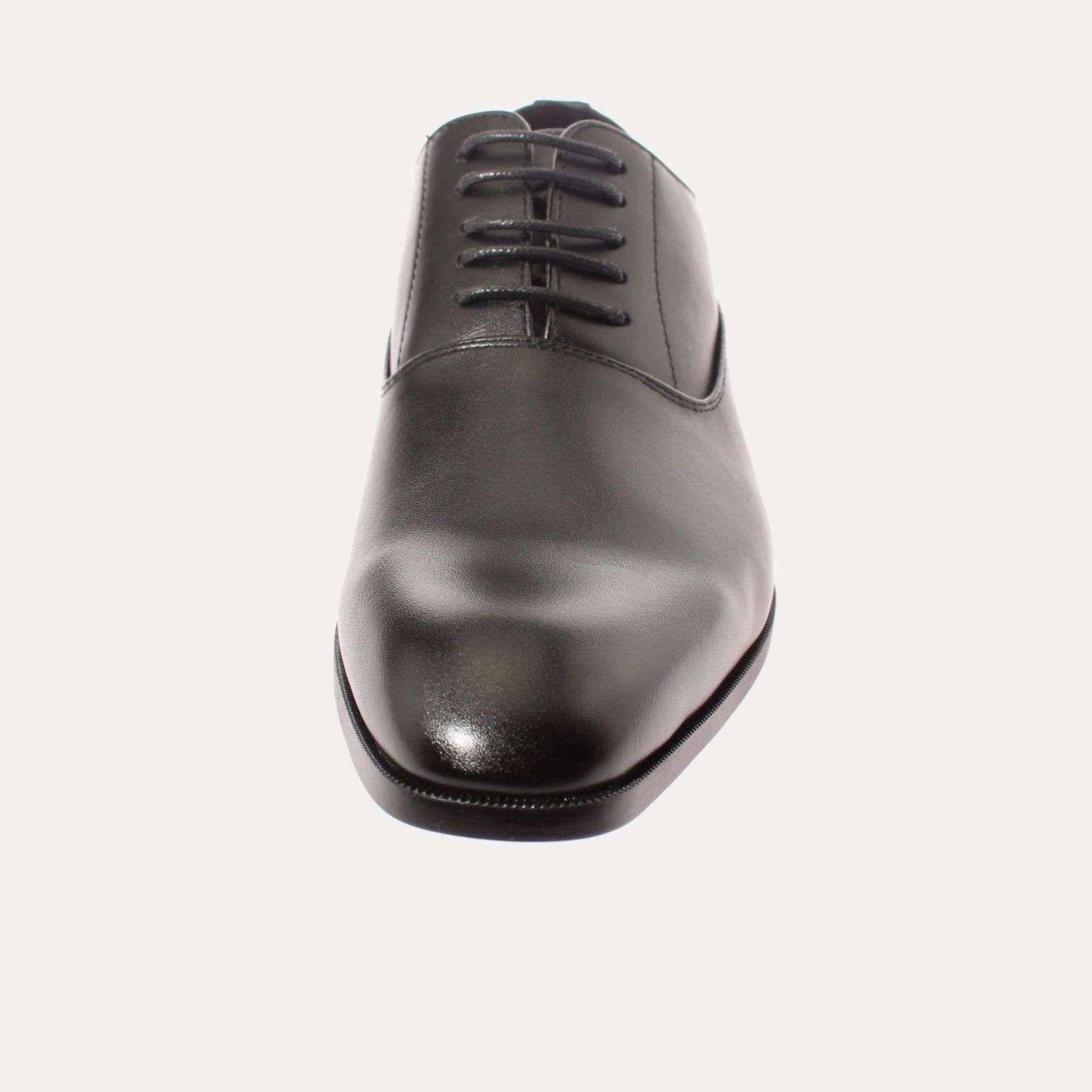 Zapato Negro Vía Franca Hombre Art: 8PLX10642ABLACK-2