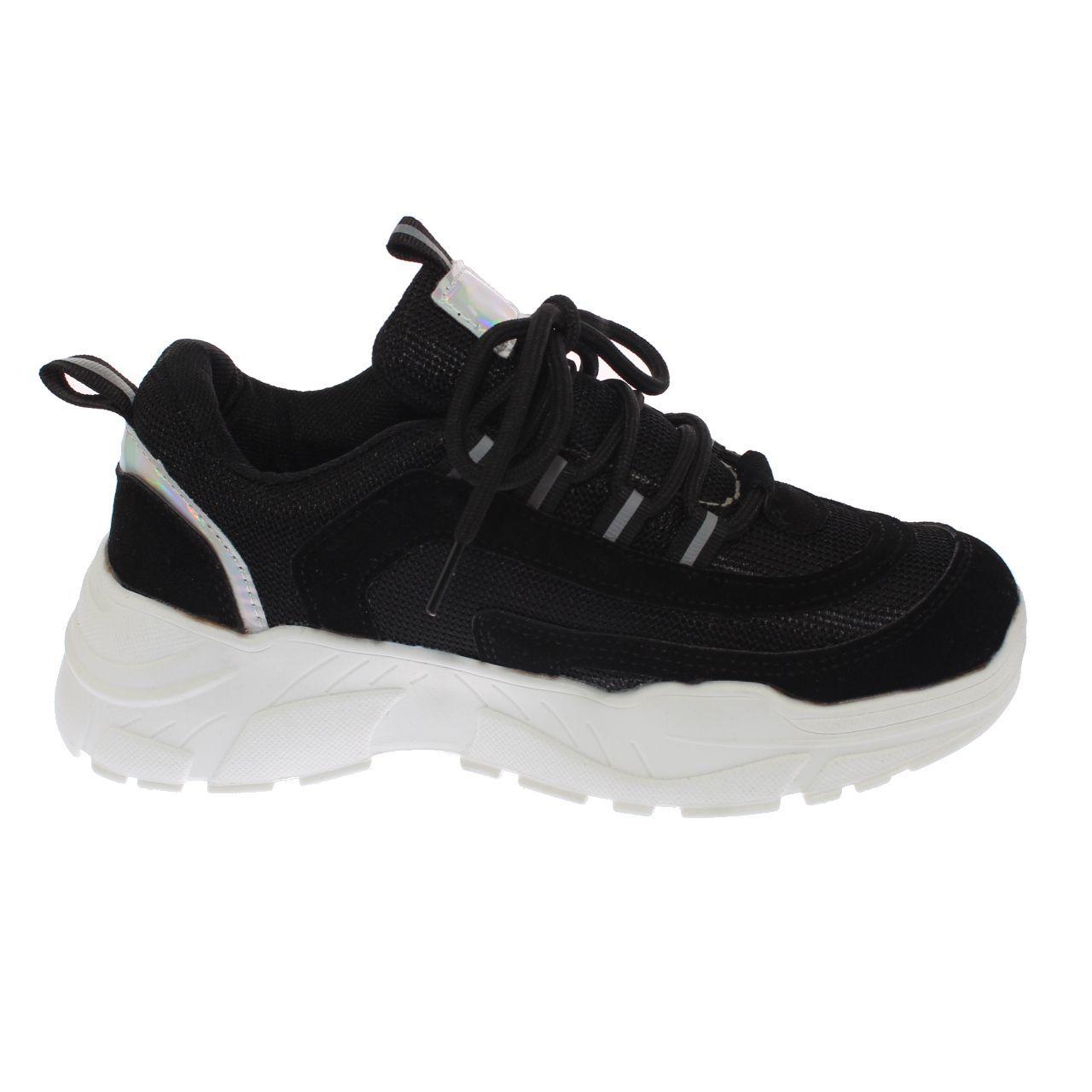 Zapatilla Negro Vía Franca Mujer Art: 5WNH911131BLACK-3