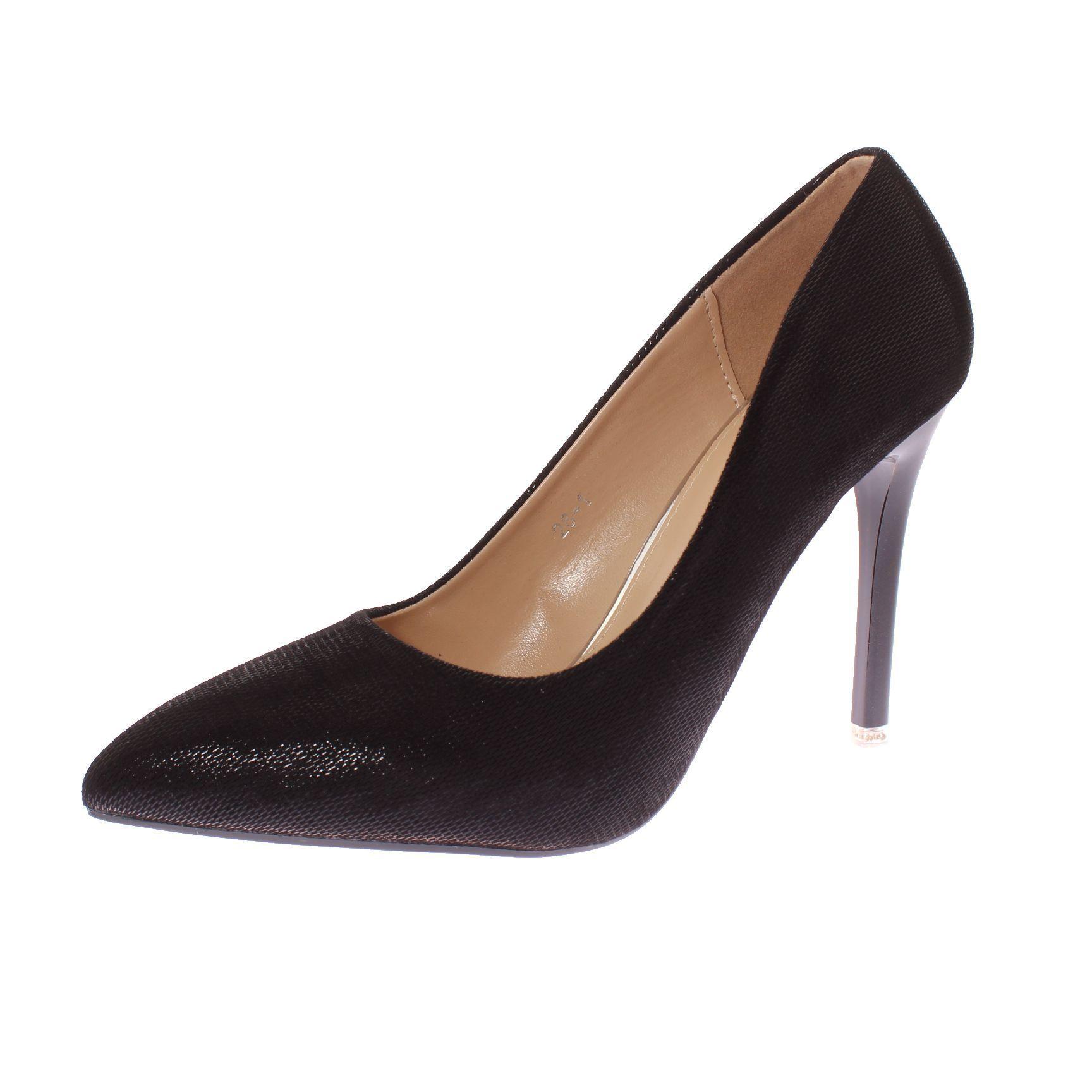 Zapato taco Negro Vía Franca Mujer-0