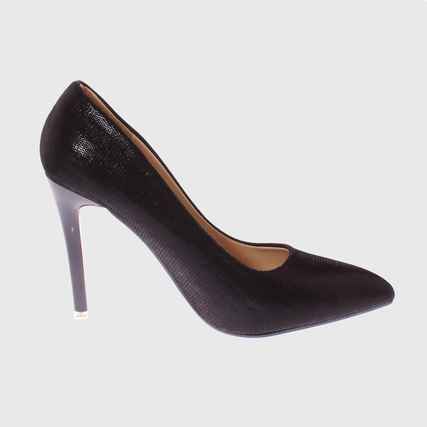 Zapato taco Negro Vía Franca Mujer-3