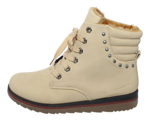 Botín Beige Vía Franca Mujer-6