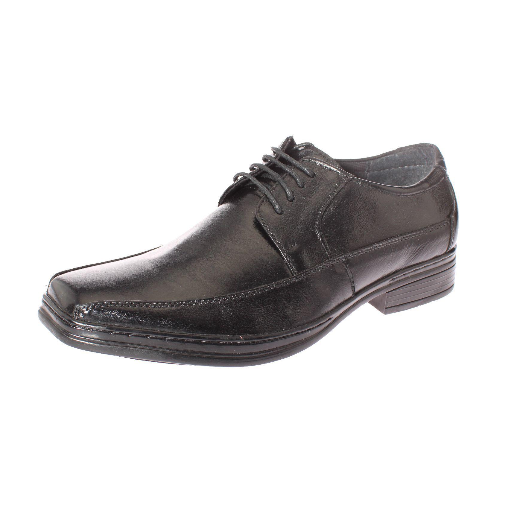 Zapato Vestir Negro Vía Franca Hombre-0