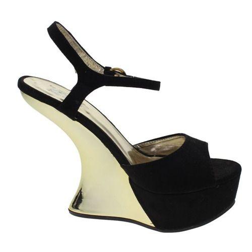 Zapato Casual Para Mujer Color Negro-3