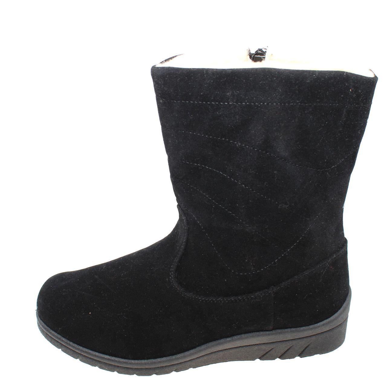 Bota Invernal Negro Vía Franca Mujer-1